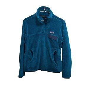 Patagonia Re-Tool Snap-T Polartec Fleece Pullover Jacket Sweater Womens Small